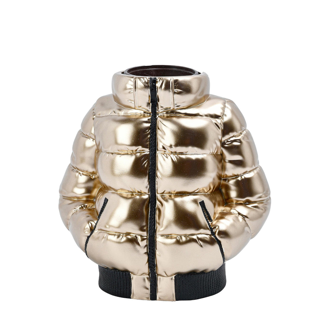 Bizzotto Decorazione Natalizia Wellow Giacca da Sci Oro H24,5 cm – Addobbo di Natale