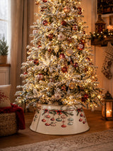 Bizzotto Copribase Albero di Natale Chilly Sfera D 59 cm Decorazione Natalizia