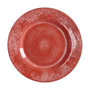 Assiette Plate Mélamine Ad Trend D 28 Cm H 3 Cm Corail