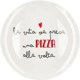 regalo italiano regalo italiano piatto pizza melamina ass d 33 cm h 2 cm bianco 1 pz ean 8057586035256