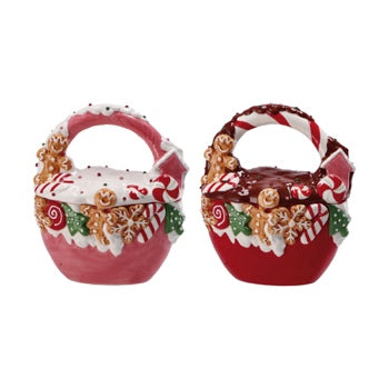 Ad Trend Scatola Natalizia Decorativa in Ceramica Assortita 18x11xH22 cm 1 Pz – Contenitore Decorativo per la Casa di Natale