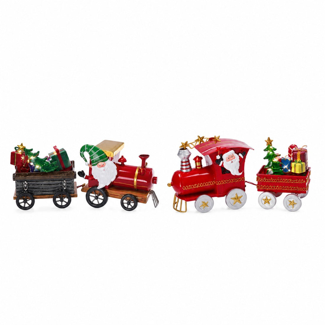 Ad Trend Decorazione Treno di Natale in Ferro Assortito 20/22 cm 1 Pz – Decorazione Natalizia