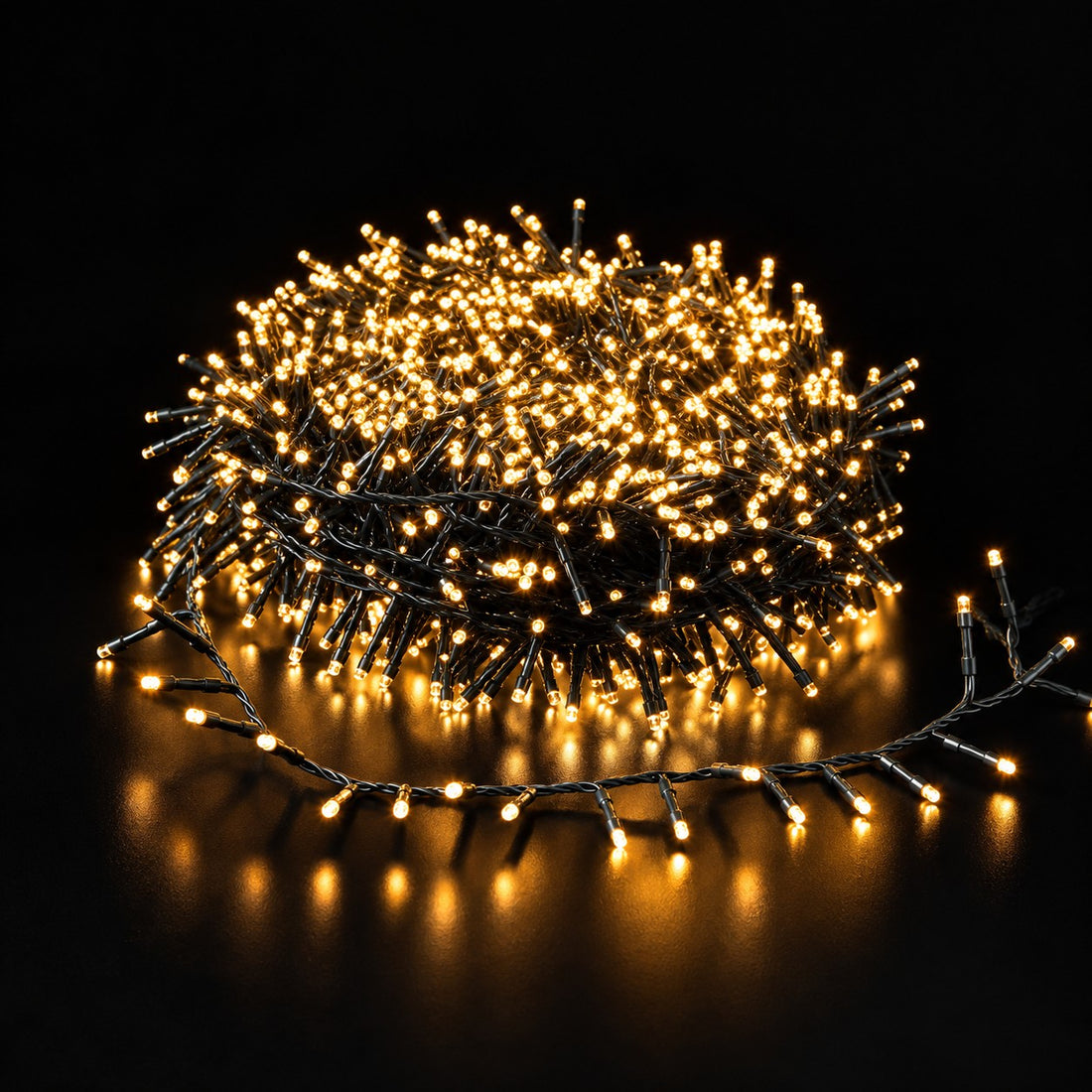 Guirlande Lumineuse Ad Trend 2000 MiniLED Blanc Chaud Extérieur avec Minuteur et Télécommande – Lumières de Noël
