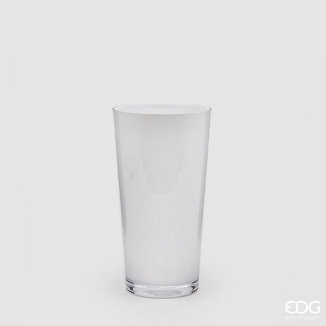 edg enzo de gasperi edg enzo de gasperi vaso nida svasato h 32 cm d 16 cm l 11 white ean 8059824007766