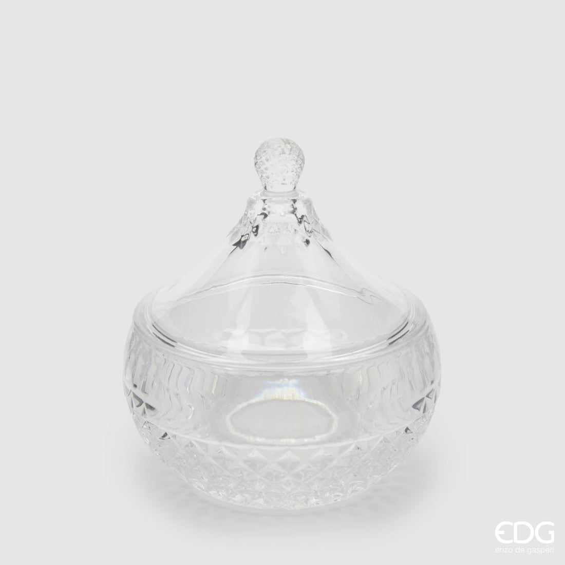 EDG Enzo De Gasperi Conteneur Bombe Tasse H16 D12 Naturel Transparent