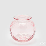 edg enzo de gasperi edg enzo de gasperi vaso opium vetro h 19 cm d 20 cm pink ean 8059824242822