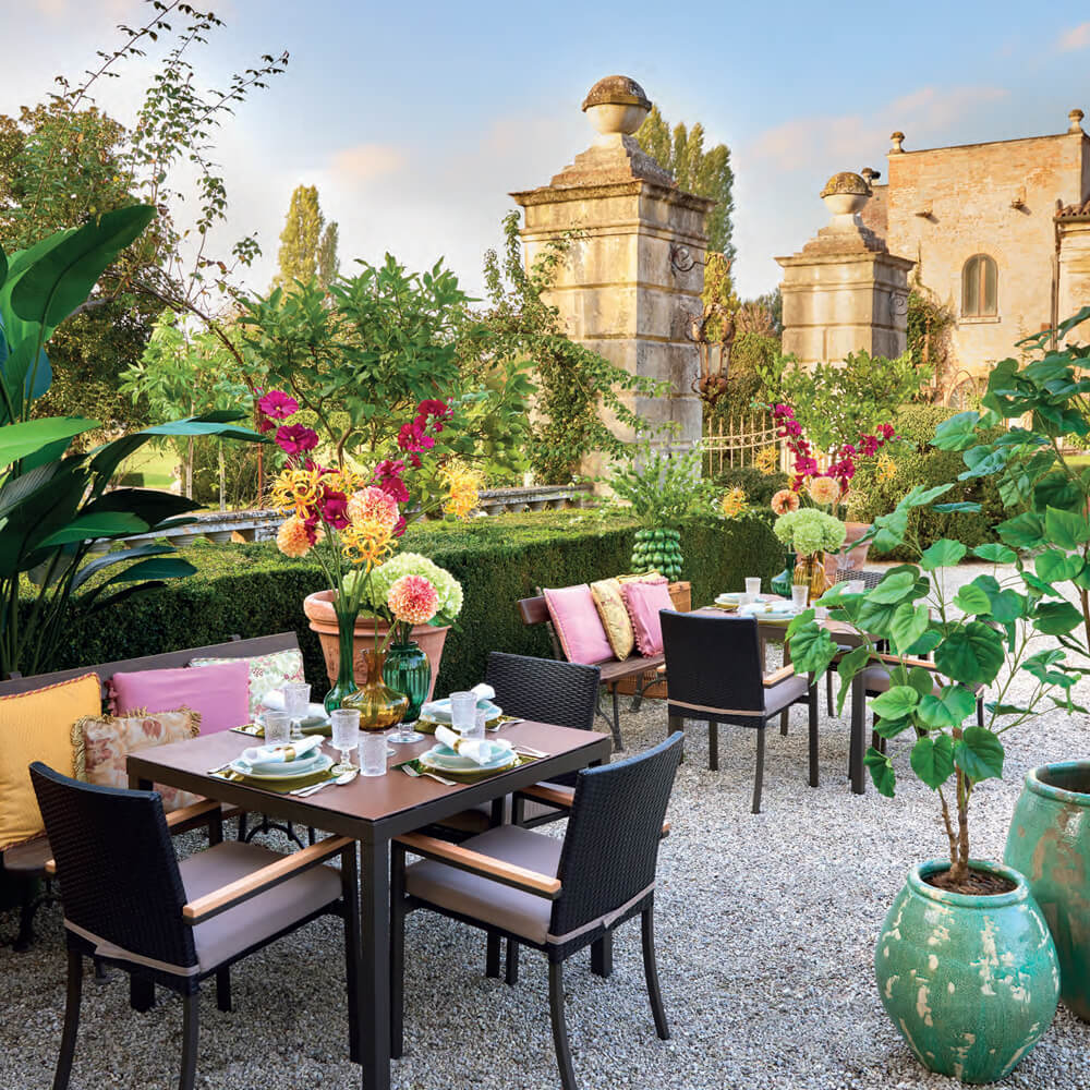 Vase Amphora EDG Enzo De Gasperi Rayures H 30 cm P 20 cm Coffret cadeau Ambre