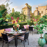 Vase Amphora EDG Enzo De Gasperi Rayures H 30 cm P 20 cm Coffret cadeau Ambre