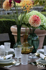 Vase Amphora EDG Enzo De Gasperi Rayures H 30 cm P 20 cm Coffret cadeau Ambre