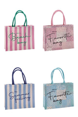 regalo italiano regalo italiano borsa in cotone stampato ass 41 x 13 cm h 32 cm multicolor 1 pz ean 8057586098343