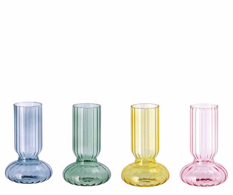 regalo italiano regalo italiano vaso in vetro ass d 10 cm h 16 cm rosa giallo verde blu 1 pz ean 8057586098817