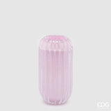 edg enzo de gasperi edg enzo de gasperi vaso reef h 24 cm d 12 cm vetro pink ean 8059824335425