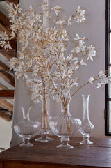 edg enzo de gasperi edg enzo de gasperi vaso collolungo righe h 55 cm d 18 cm green ean 8059824369802