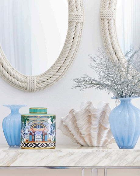 edg enzo de gasperi edg enzo de gasperi vaso blossom h 175 cm d 21 cm vetro azure ean 8059824422842