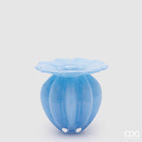 edg enzo de gasperi edg enzo de gasperi vaso blossom h 175 cm d 21 cm vetro azure ean 8059824422842