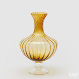 edg enzo de gasperi edg enzo de gasperi vaso anfora righe h 40 cm d 26 cm vetro amber ean 8059824431189