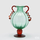 Vase Sphère Corinthe EDG Enzo De Gasperi H 42 Cm L 31 Cm L 25 Cm Verre Vert