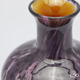 edg enzo de gasperi edg enzo de gasperi vaso macula bottiglia h 27 cm d 18 cm vetro pink ean 8059824456540