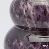 edg enzo de gasperi edg enzo de gasperi vaso macula bottiglia h 27 cm d 18 cm vetro pink ean 8059824456540