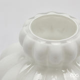 edg enzo de gasperi edg enzo de gasperi vaso chignon h 20 cm d 16 cm vetro white ean 8059824537003