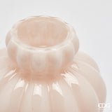 edg enzo de gasperi edg enzo de gasperi vaso chignon h 20 cm d 16 cm vetro pale pink ean 8059824537041