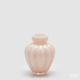 edg enzo de gasperi edg enzo de gasperi vaso chignon h 20 cm d 16 cm vetro pale pink ean 8059824537041