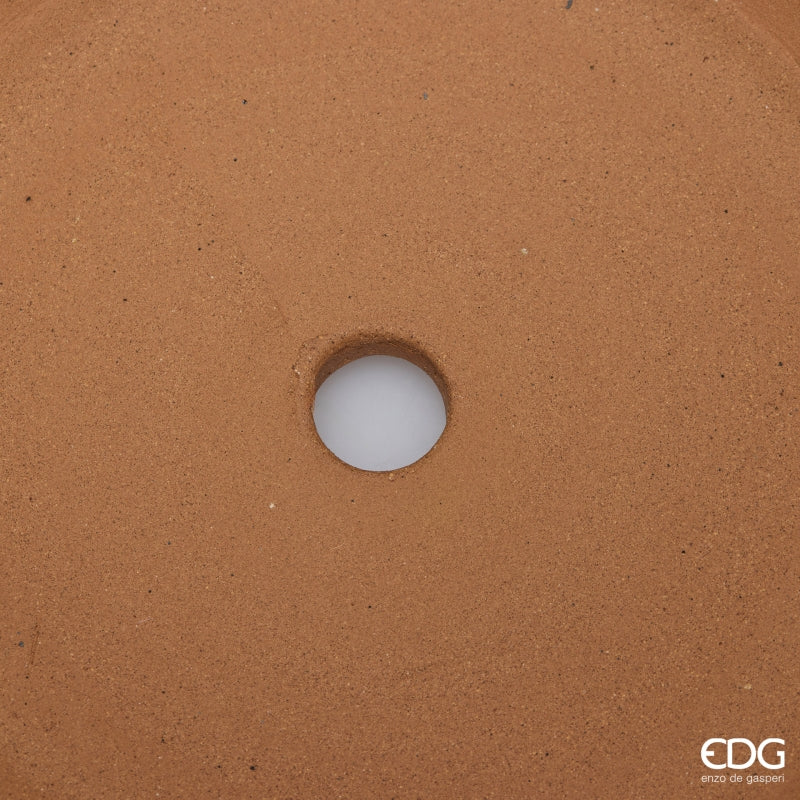 EDG Enzo De Gasperi Vase Cachepot Bombé à Carreaux Céramique Blanc – Set 5 Pièces