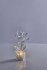 regalo italiano regalo italiano minilampada fiore da tavola ass d 6 cm h 12 cm trasparente 1 pz ean 8057586125018