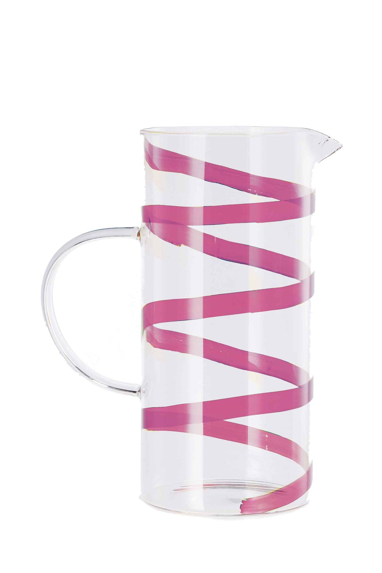 regalo italiano regalo italiano caraffa vetro 142 lt d 175 cm h 22 cm ass decorazione verde giallo rosa blu 1 pz ean 8057586125070