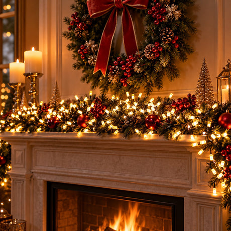 Ad Trend Chaîne Lumineuse 750 LED Blanc Chaud Extérieur avec Minuteur et Télécommande 14,98 m – Lumières de Noël