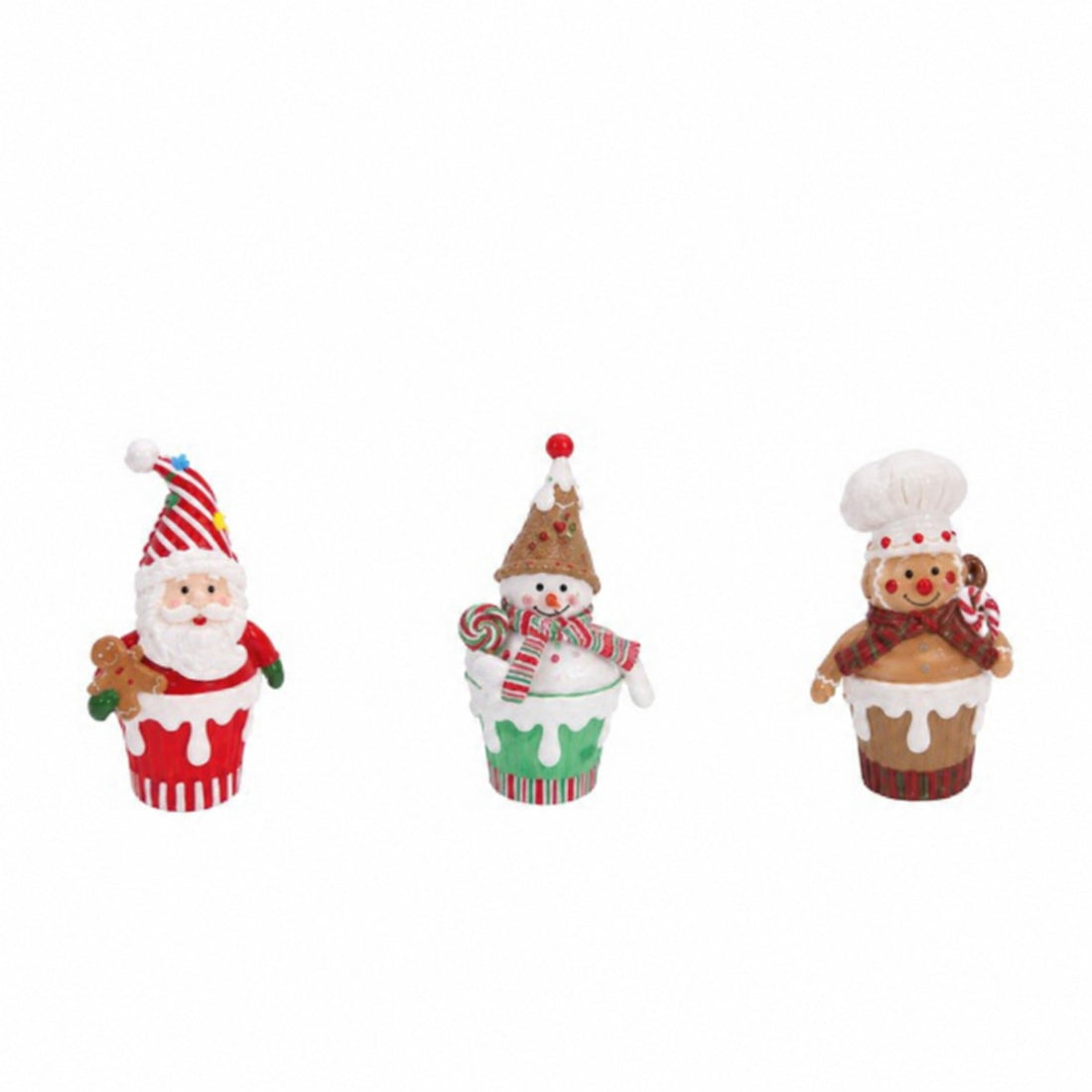 Ad Trend Décoration de Noël en Tissu Assortie 18x14xH35 cm 1 Pcs – Décoration Sapin