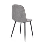 Bizzotto Chaise Irelia Gris Foncé