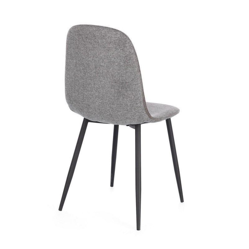Bizzotto Chaise Irelia Gris Foncé