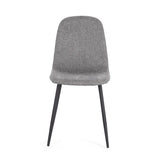 Bizzotto Chaise Irelia Gris Foncé