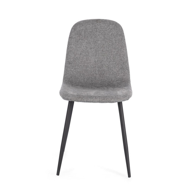 Bizzotto Chaise Irelia Gris Foncé