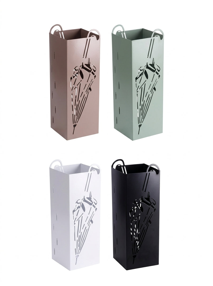 Ad Trend Portaombrelli in Ferro Assortito 16x16xH49 cm 1 Pz – Portaombrelli Decorativo per Ingresso, Casa e Ufficio