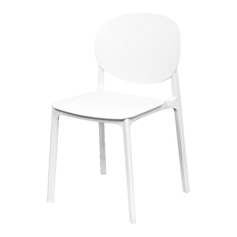 Chaise Dimo Eloise Blanche en Polypropylène