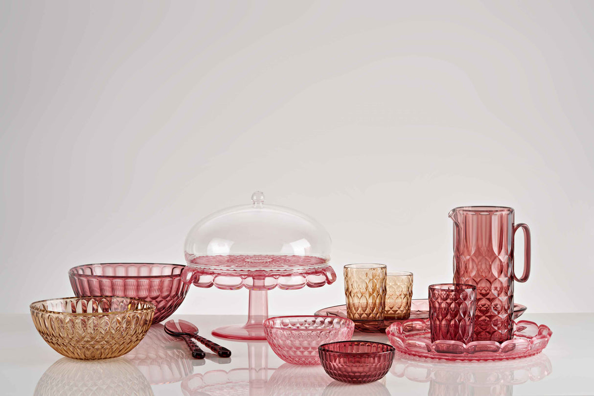 guzzini guzzini vassoio tondo grande vanity bio based d 36 cm malva ean 8008392395454