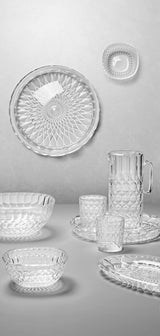 guzzini guzzini vassoio tondo piccolo vanity bio based d 30 cm trasparente ean 8008392395515