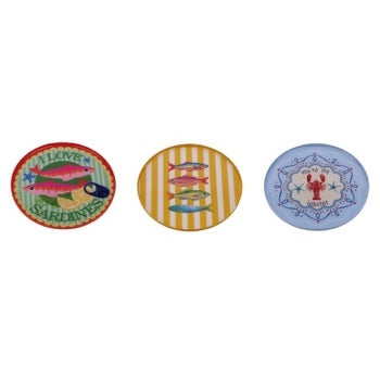 Ad Trend Decorazione in Ferro Ø22 cm – Ornamento Decorativo per Casa, Addobbi e Composizioni, Modelli Assortiti 1 Pz