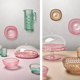 guzzini guzzini contenitore vanity bio based d 16 cm rosa flamingo ean 8008392393863