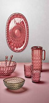 guzzini guzzini contenitore vanity bio based d 16 cm rosa flamingo ean 8008392393863