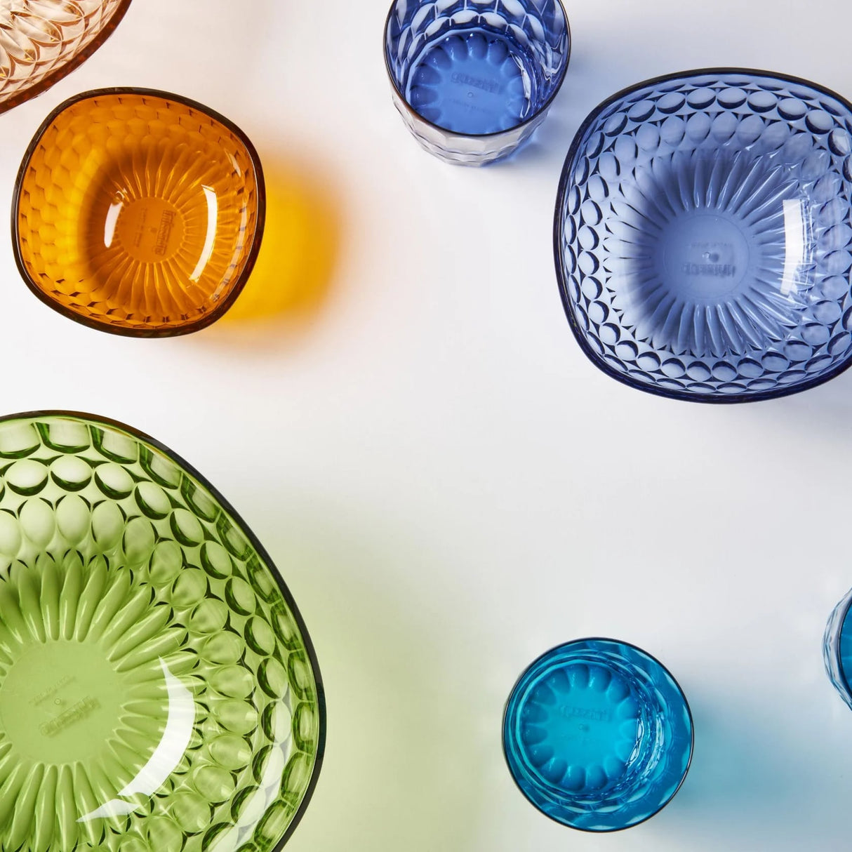 guzzini guzzini contenitore vanity bio based d 25 cm verde ninfea ean 8008392394969