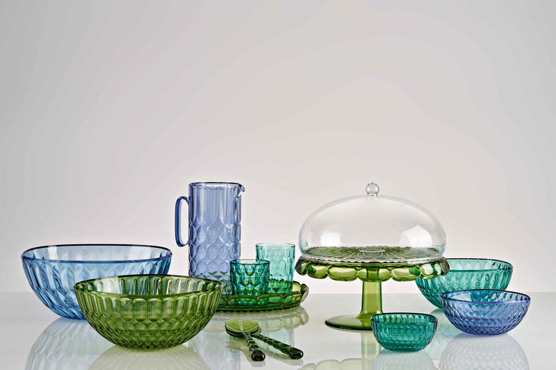 guzzini guzzini contenitore vanity bio based d 25 cm verde ninfea ean 8008392394969