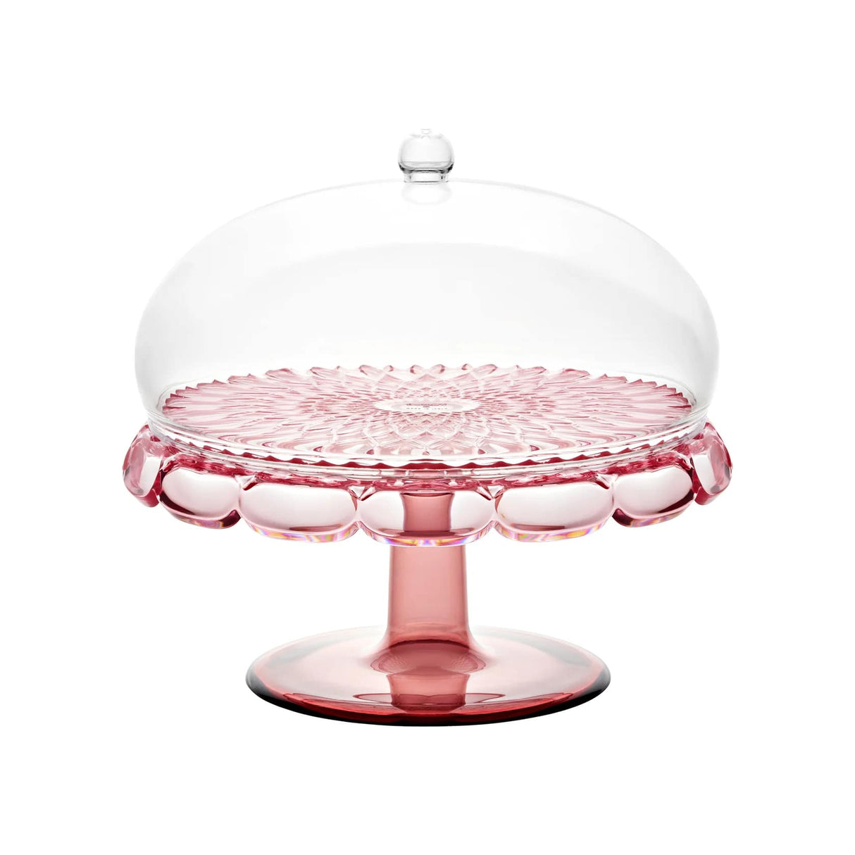 guzzini guzzini alzata con campana vanity bio based d 30 cm rosa flamingo ean 8008392397625