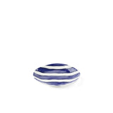 GUZZINI Riviera Melamine Dessert Plate D 21.5 Cm White Blue