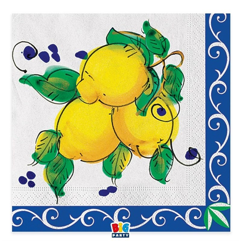 Big Party 20 Serviettes Sorrento 33x33 cm