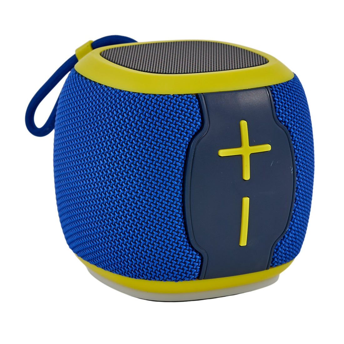 L'Arcolaio Cube Speaker FM Bleu/Jaune 10x10x9,2 cm