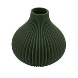 L'Arcolaio Verde Vaso Goccia Piccolo 12,2x12,2x12 cm Vaso Decorativo per Piante e Fiori