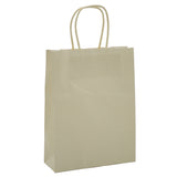 L'Arcolaio Shopper Kraft Panna Regali Natalizi 18x7x24 cm Cf 10 pz